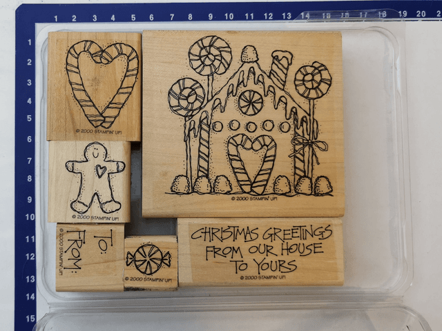 Stampin up &quot;gingerbread house&quot;