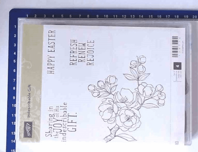 Stampin up &quot;indescribable gift&quot;